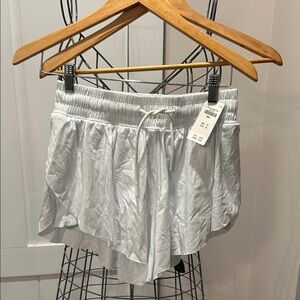 NWT White Athletic Shorts